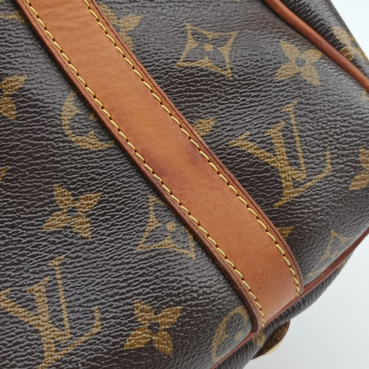 Pre-owned Louis Vuitton STRESA PM brown Monogram Canvas M51186 shoulderbag | stylenewstar