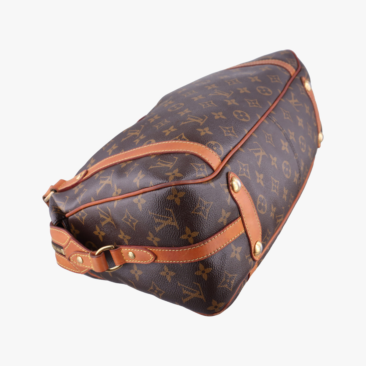 Pre-owned Louis Vuitton STRESA PM brown Monogram Canvas M51186 shoulderbag | stylenewstar