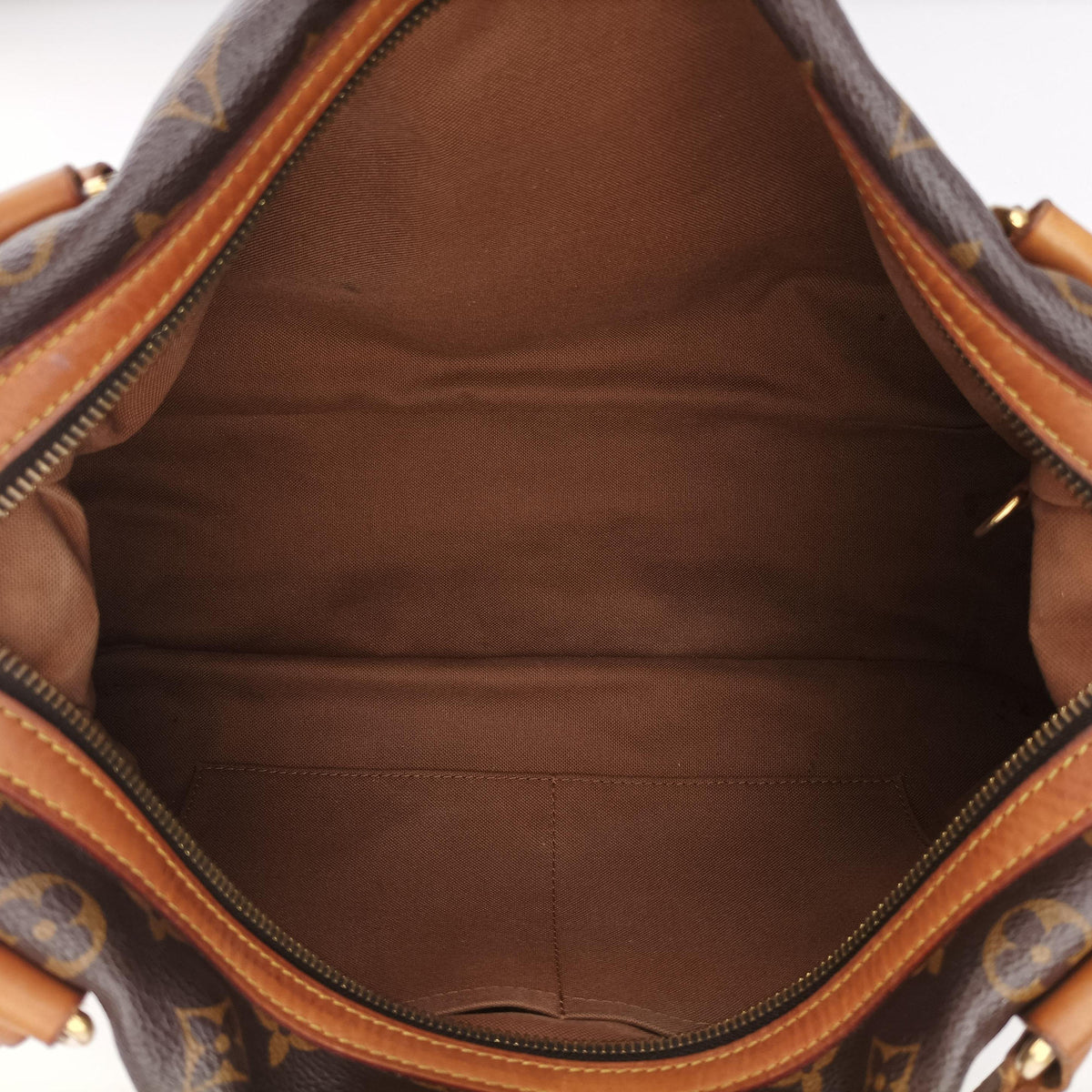 Pre-owned Louis Vuitton STRESA PM brown Monogram Canvas M51186 shoulderbag | stylenewstar