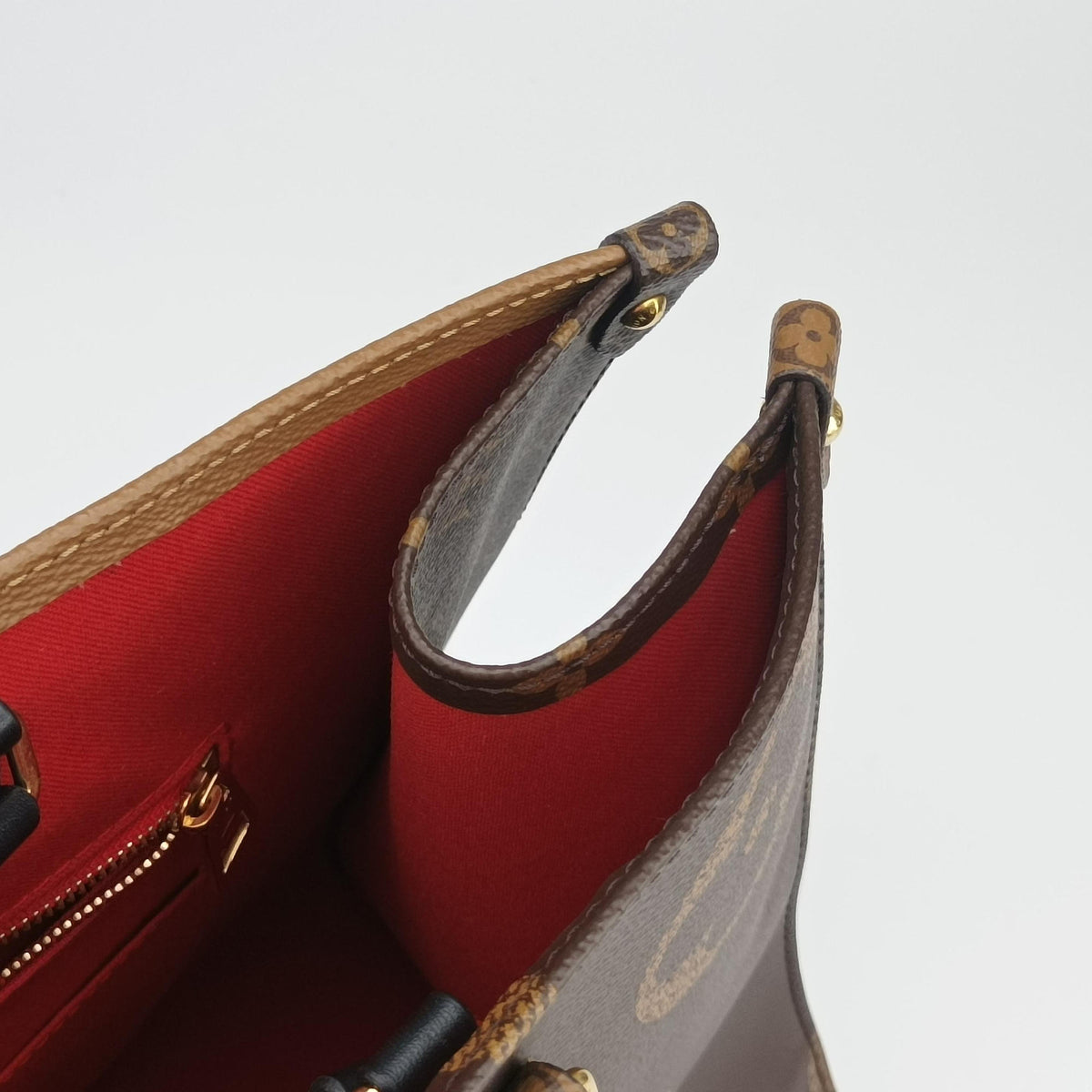 Pre-owned Louis Vuitton On the Go GM Brown Monogram Canvas M45320 shoulderbag | stylenewstar