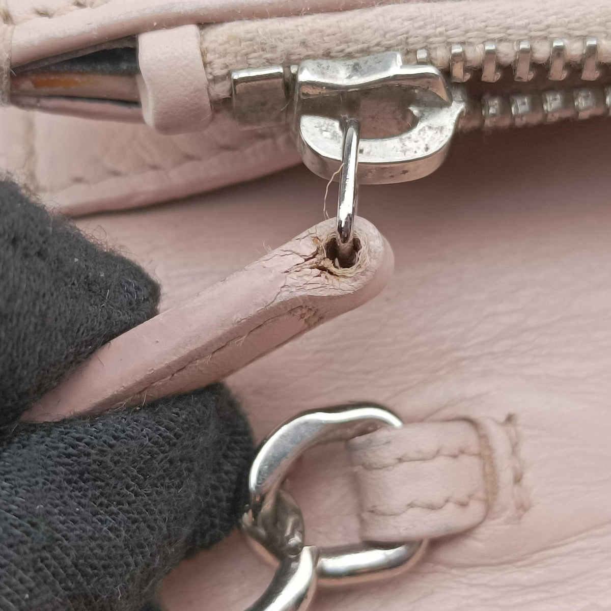 Pre-owned Yves Saint Laurent KATE Pink Leather 452159 shoulderbag | stylenewstar