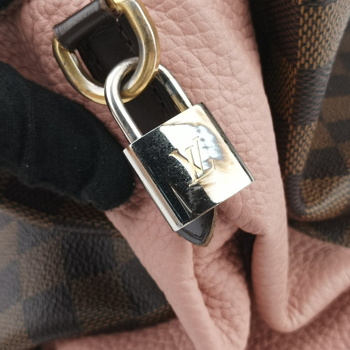 Vintage Louis Vuitton Normandy Ebene x Magnolia Damier canvas N41488 shoulderbag | stylenewstar
