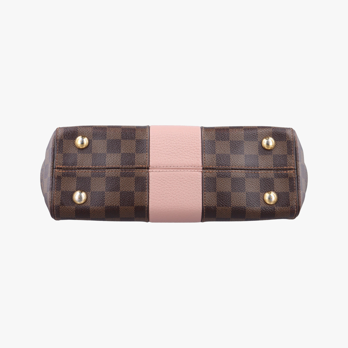Pre-owned Louis Vuitton Bond Street EBENE×Magnolia Damier Canvas×Taurillon leather N64417 shoulderbag | stylenewstar