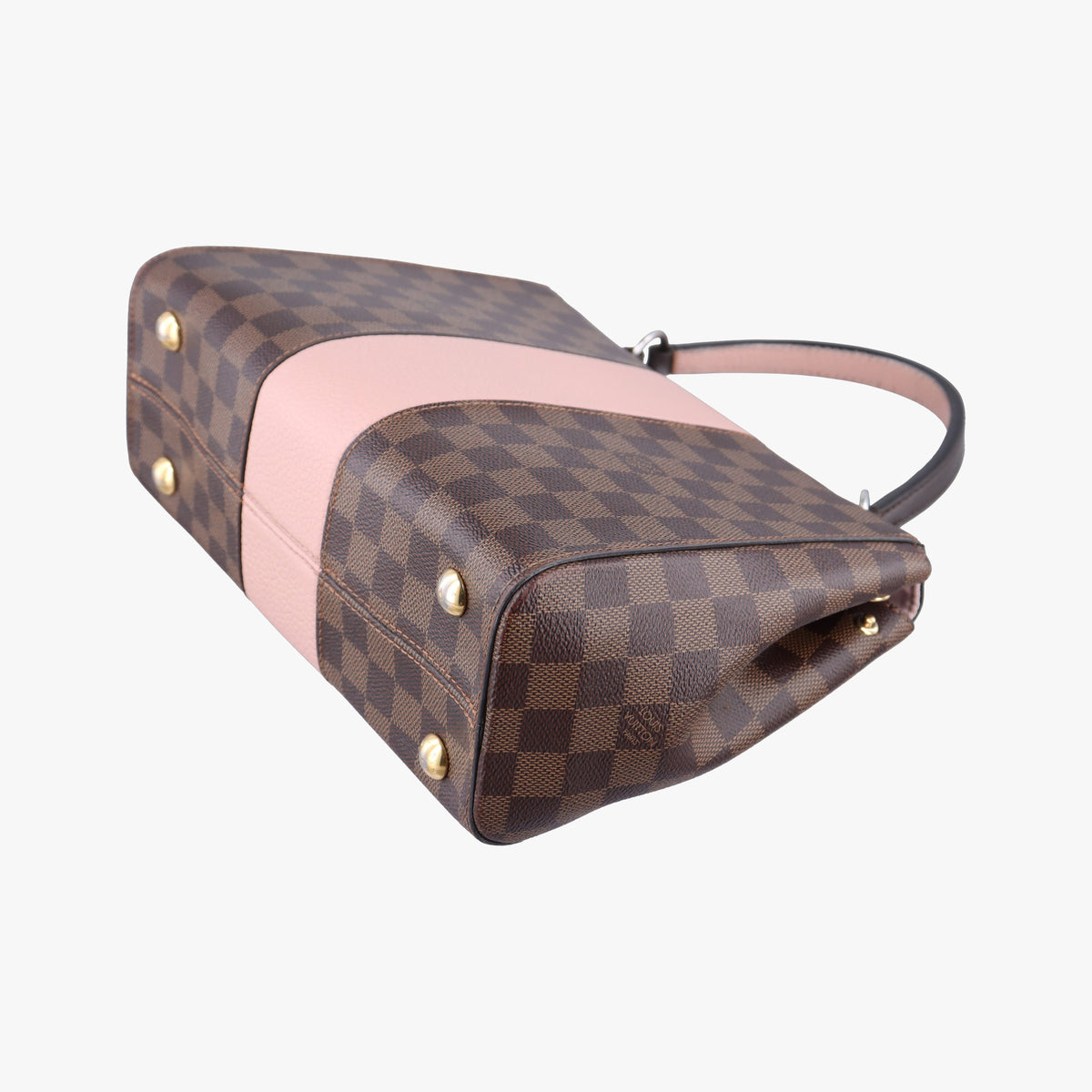Pre-owned Louis Vuitton Bond Street EBENE×Magnolia Damier Canvas×Taurillon leather N64417 shoulderbag | stylenewstar