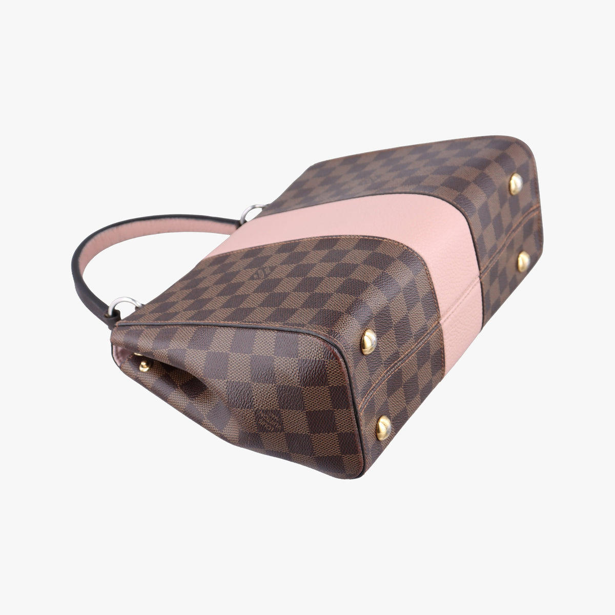 Pre-owned Louis Vuitton Bond Street EBENE×Magnolia Damier Canvas×Taurillon leather N64417 shoulderbag | stylenewstar