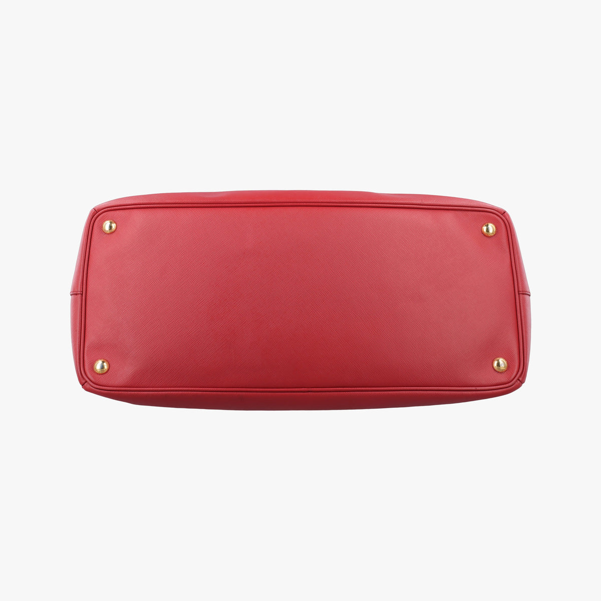 Pre-owned Prada Galleria Red SAFFIANO Leather BN1844 handbag | stylenewstar