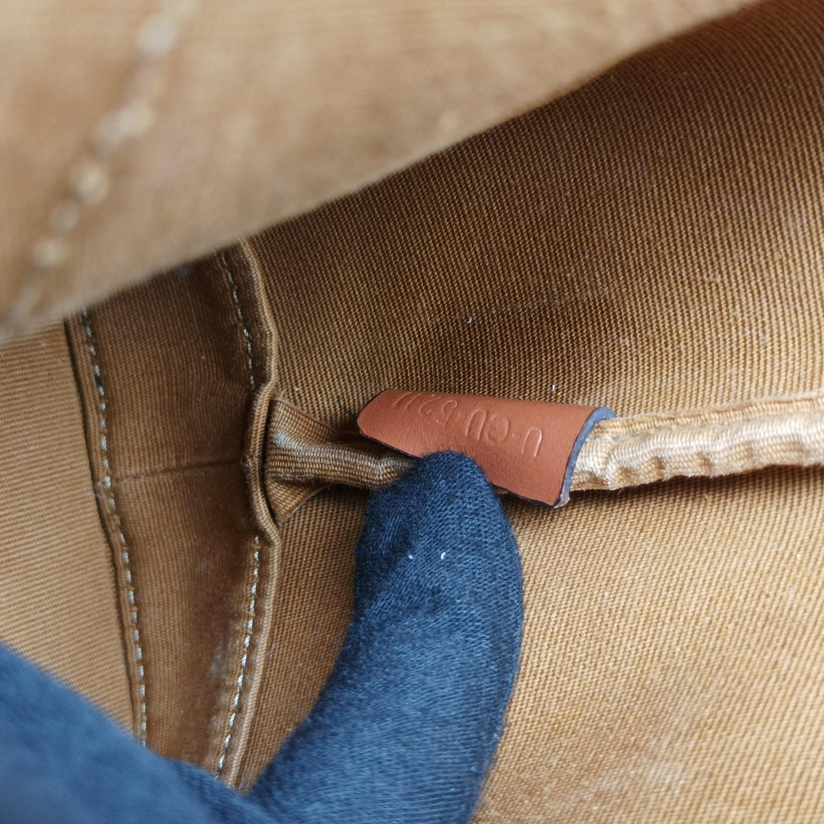 Secondhand Celine Small Bucket Brown PVC coated canvas×Leather  shoulderbag | stylenewstar