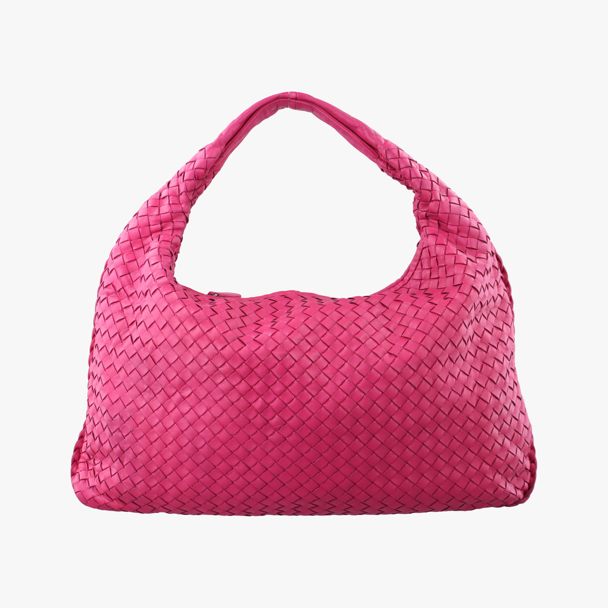 Vintage Bottega Veneta Intrecciato Pink lambskin  shoulderbag | stylenewstar