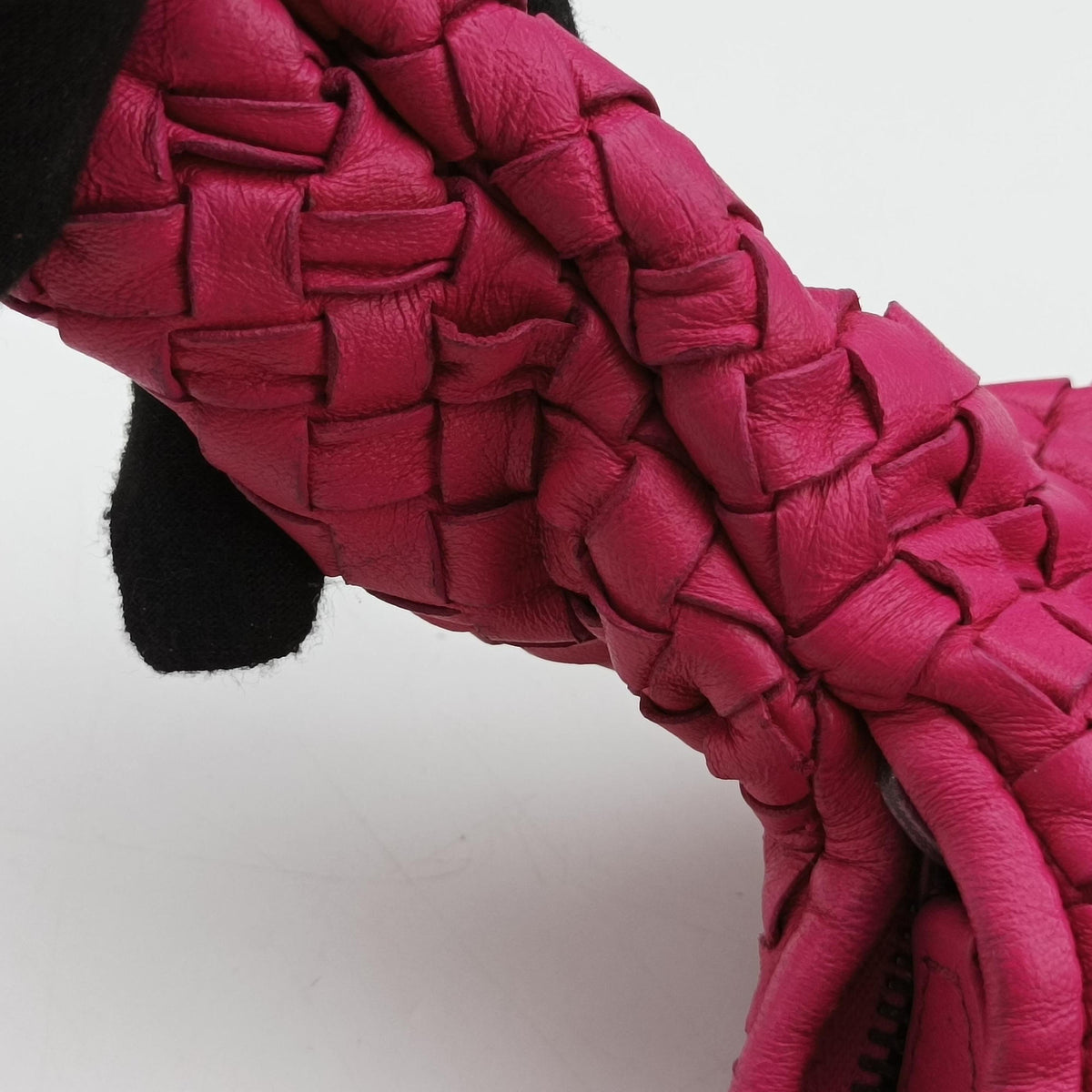 Vintage Bottega Veneta Intrecciato Pink lambskin  shoulderbag | stylenewstar