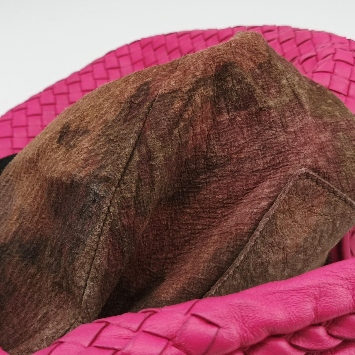 Vintage Bottega Veneta Intrecciato Pink lambskin  shoulderbag | stylenewstar