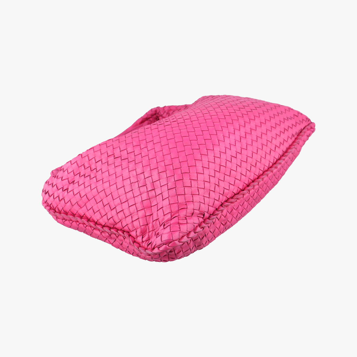 Vintage Bottega Veneta Intrecciato Pink lambskin  shoulderbag | stylenewstar