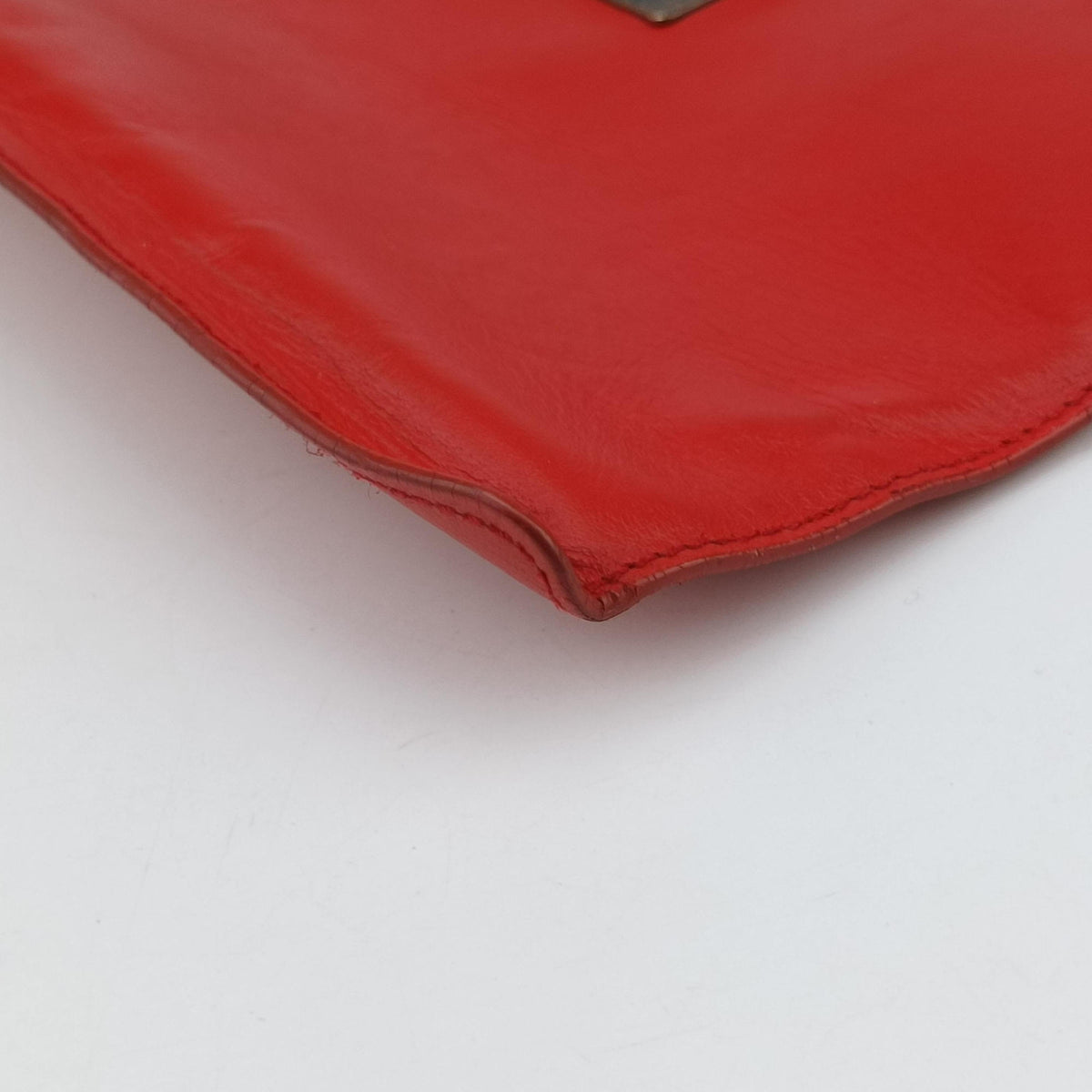 Pre-owned Bottega Veneta Cabat intrecciato Red lambskin  handbag | stylenewstar