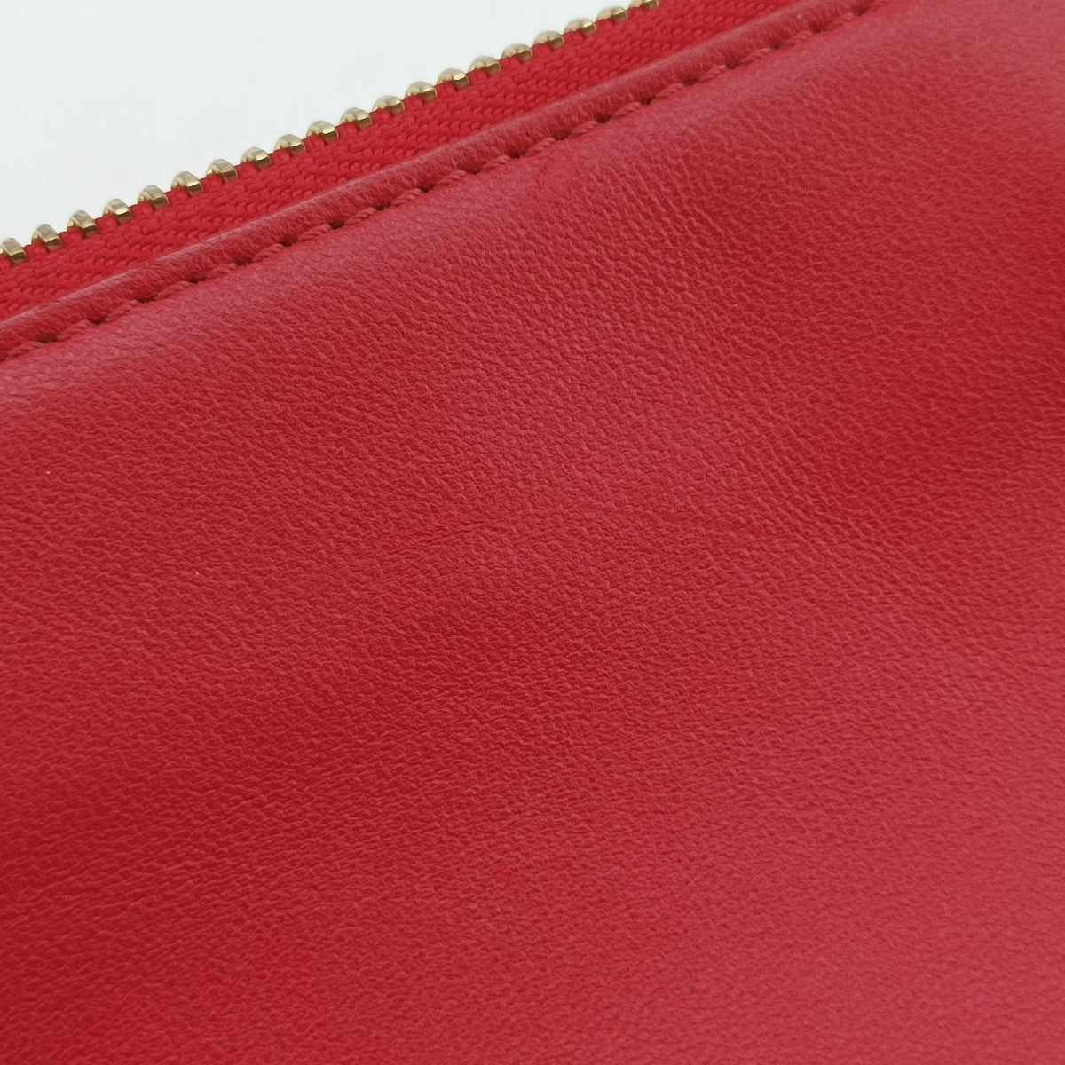Pre-owned Celine TRIO Red lambskin  shoulderbag | stylenewstar