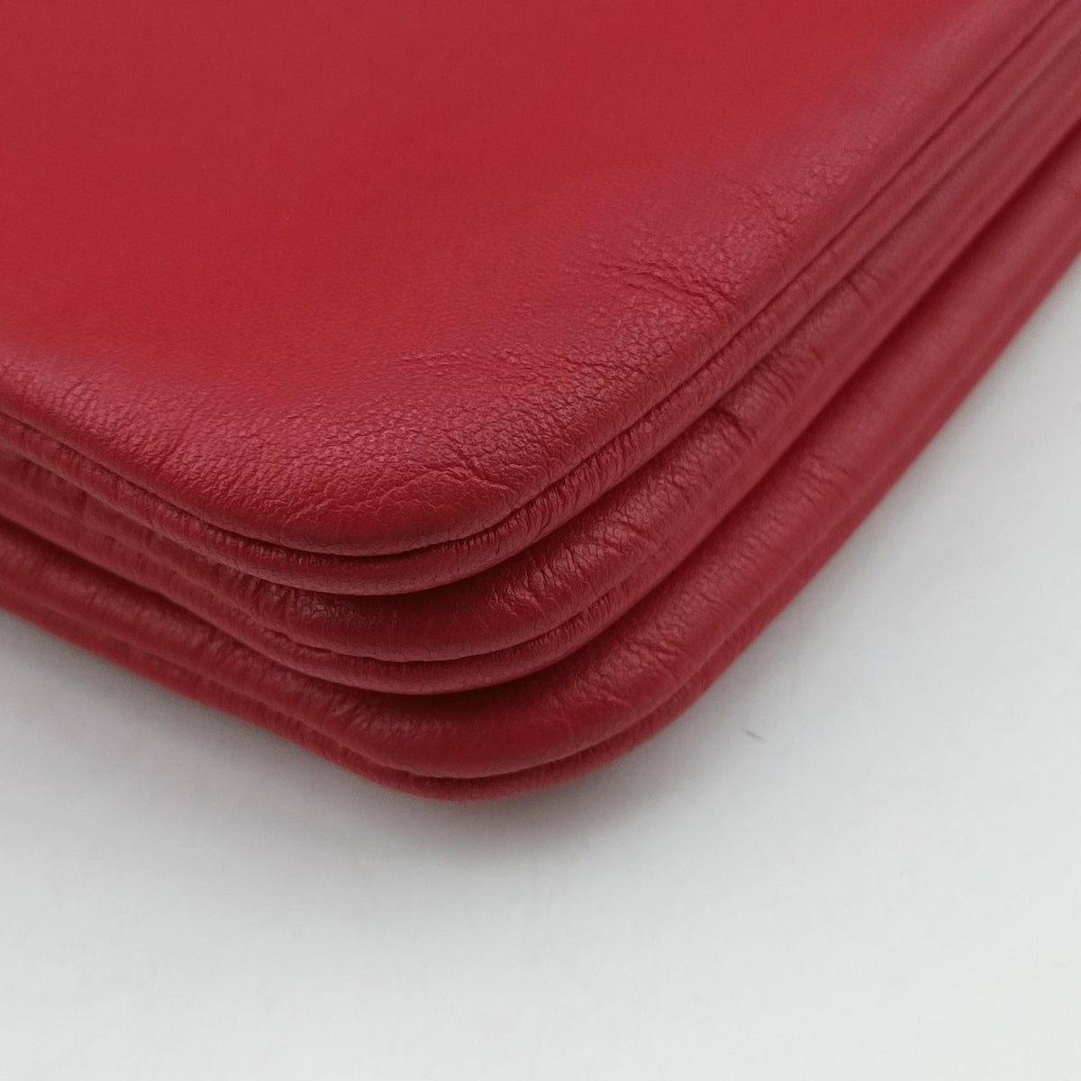 Pre-owned Celine TRIO Red lambskin  shoulderbag | stylenewstar