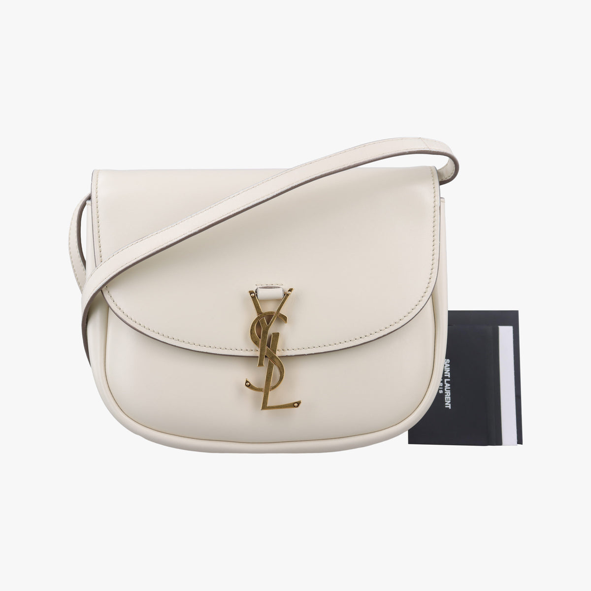 Secondhand Yves Saint Laurent KAIA White Leather 634818 shoulderbag | stylenewstar