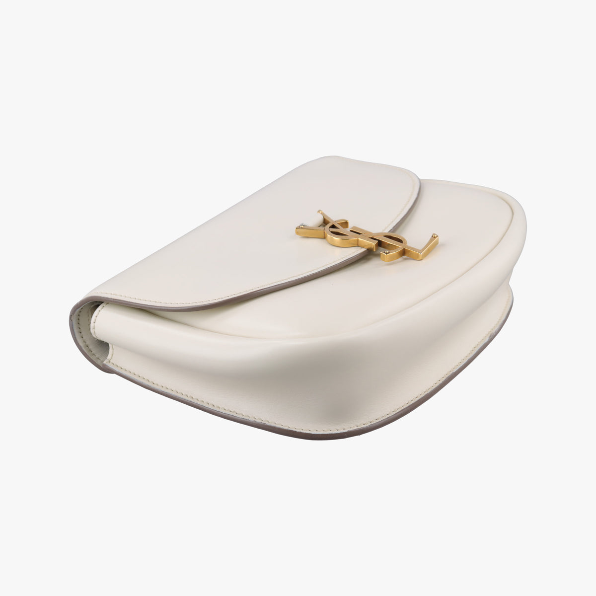 Secondhand Yves Saint Laurent KAIA White Leather 634818 shoulderbag | stylenewstar