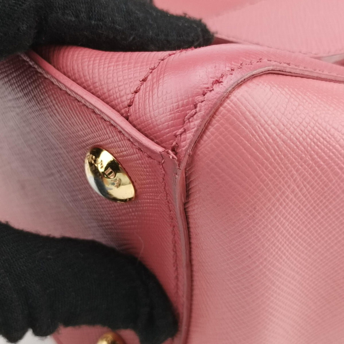 Vintage Prada Galleria Pink SAFFIANO Leather BN1844 shoulderbag | stylenewstar