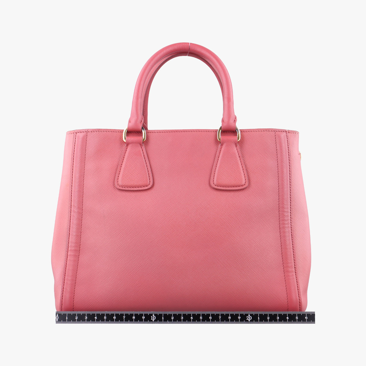 Pre-owned Prada Galleria Pink SAFFIANO Leather BN1844 shoulderbag | stylenewstar