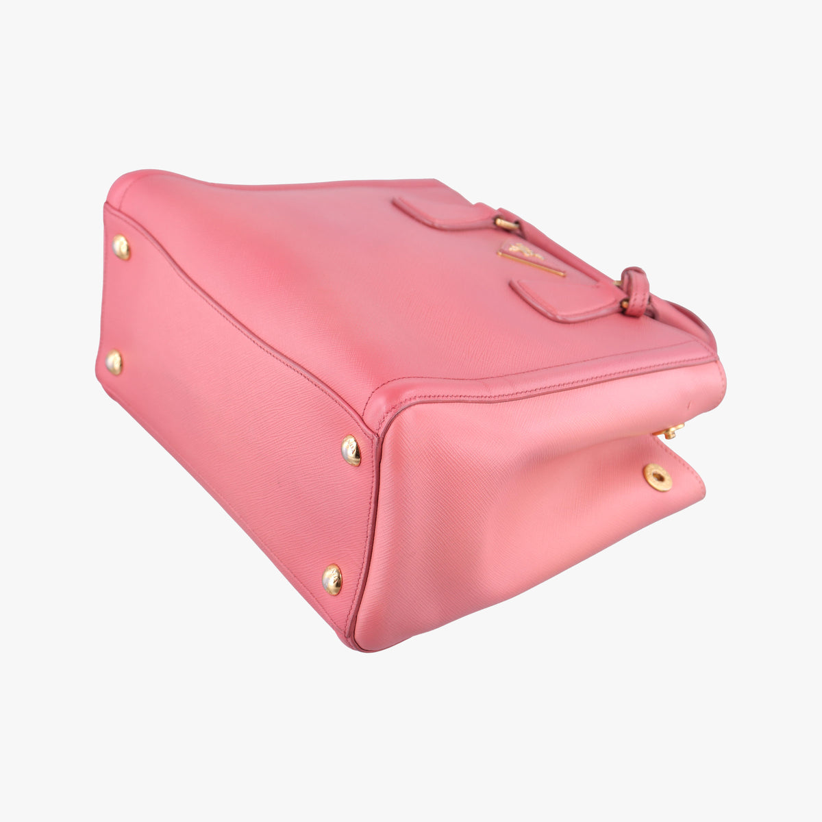 Pre-owned Prada Galleria Pink SAFFIANO Leather BN1844 shoulderbag | stylenewstar
