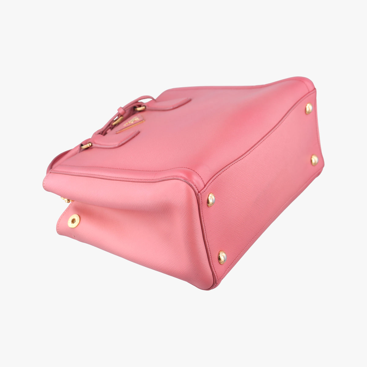 Pre-owned Prada Galleria Pink SAFFIANO Leather BN1844 shoulderbag | stylenewstar