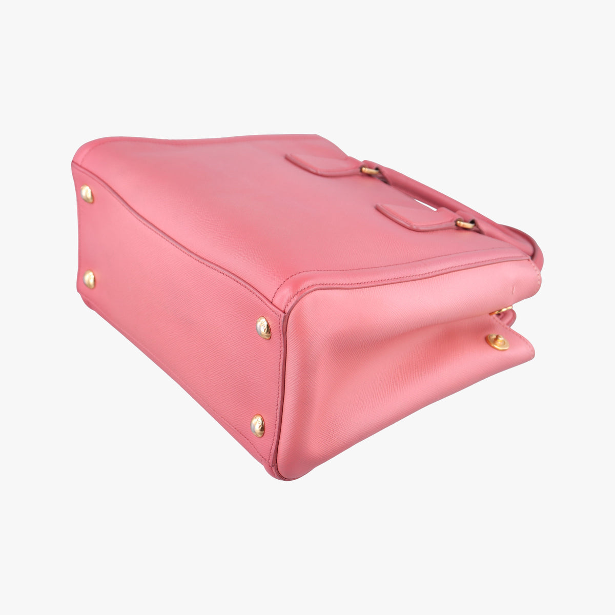 Pre-owned Prada Galleria Pink SAFFIANO Leather BN1844 shoulderbag | stylenewstar