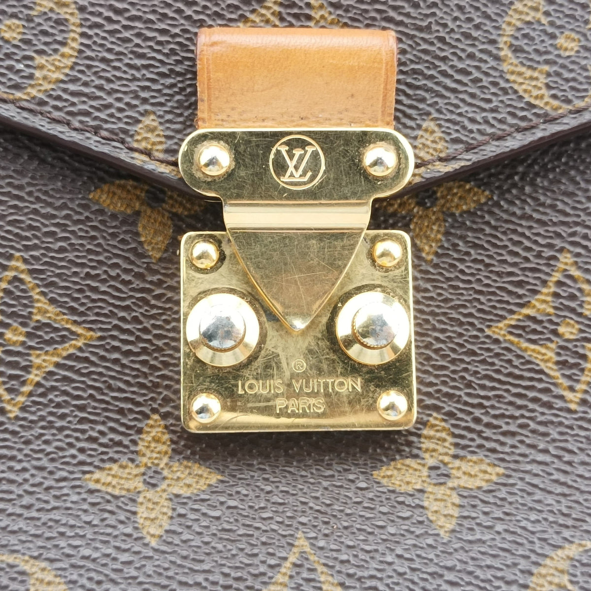 Pre-owned Louis Vuitton Pochette Metis MM Brown Monogram Canvas M44875 shoulderbag | stylenewstar