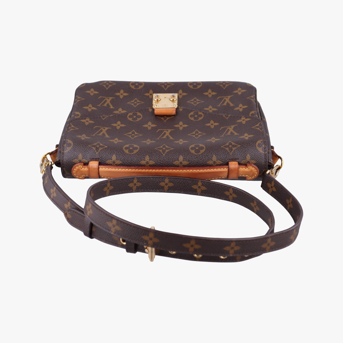 Pre-owned Louis Vuitton Pochette Metis MM Brown Monogram Canvas M44875 shoulderbag | stylenewstar