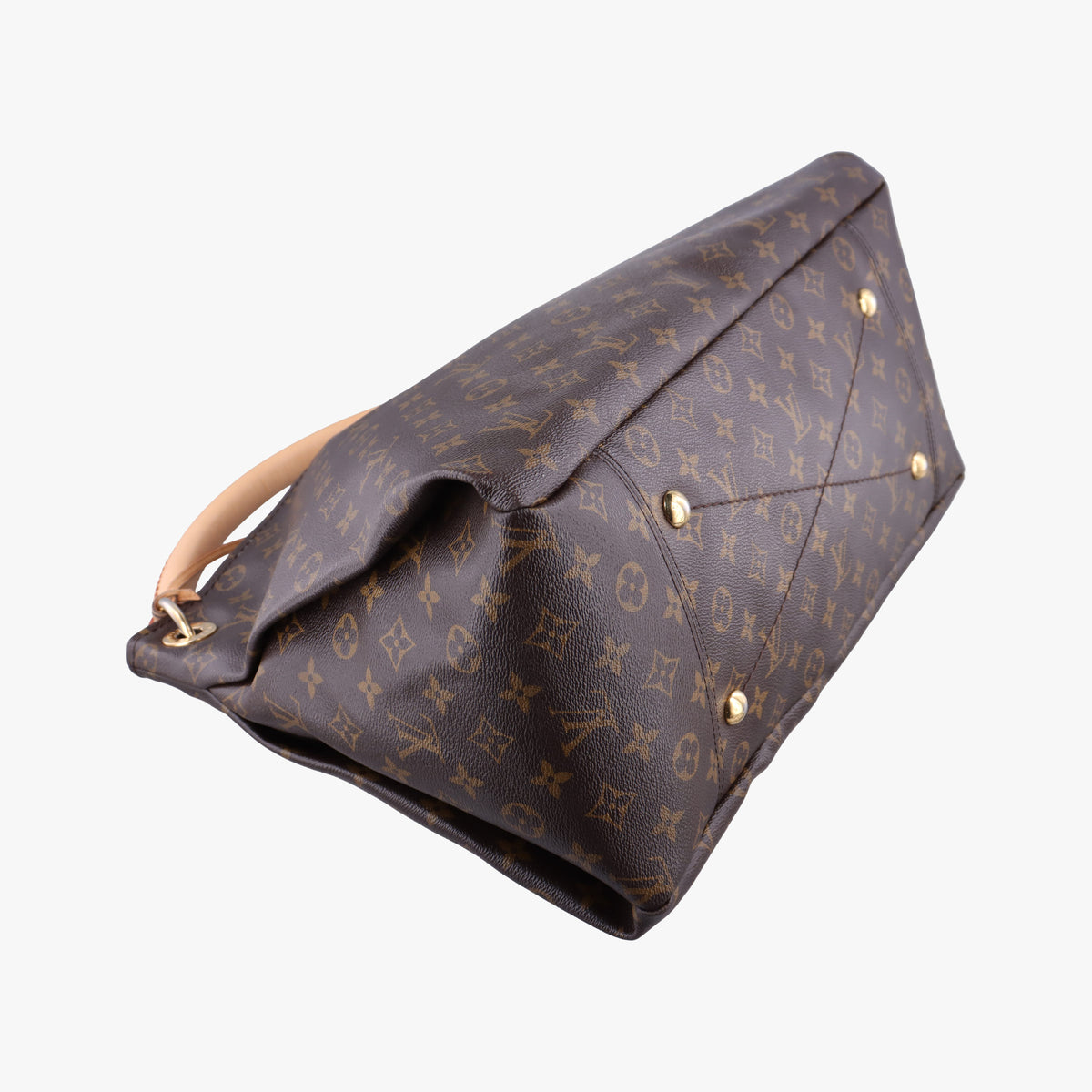 Pre-owned Louis Vuitton ARTSY MM Brown Monogram Canvas M40249 handbag | stylenewstar