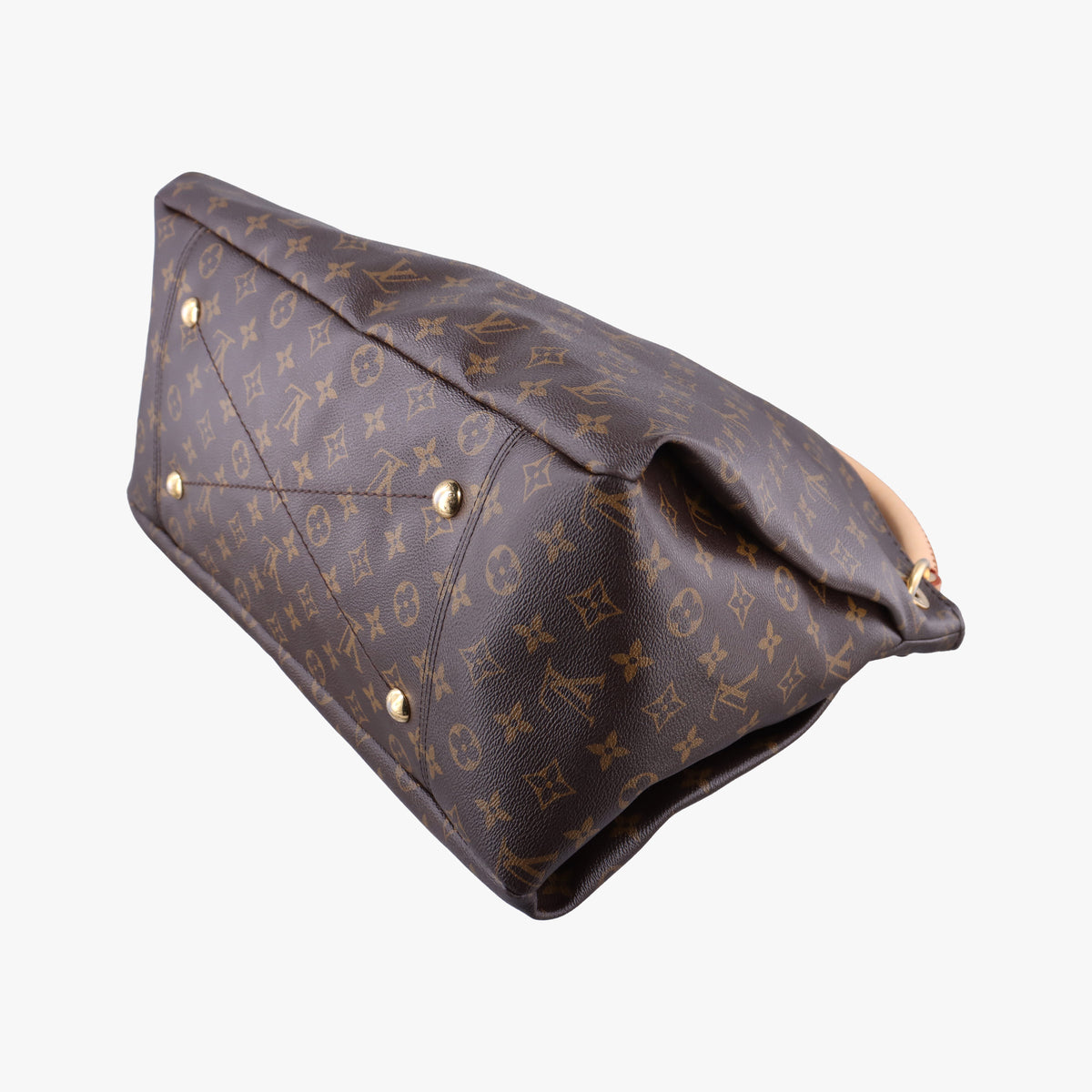 Pre-owned Louis Vuitton ARTSY MM Brown Monogram Canvas M40249 handbag | stylenewstar