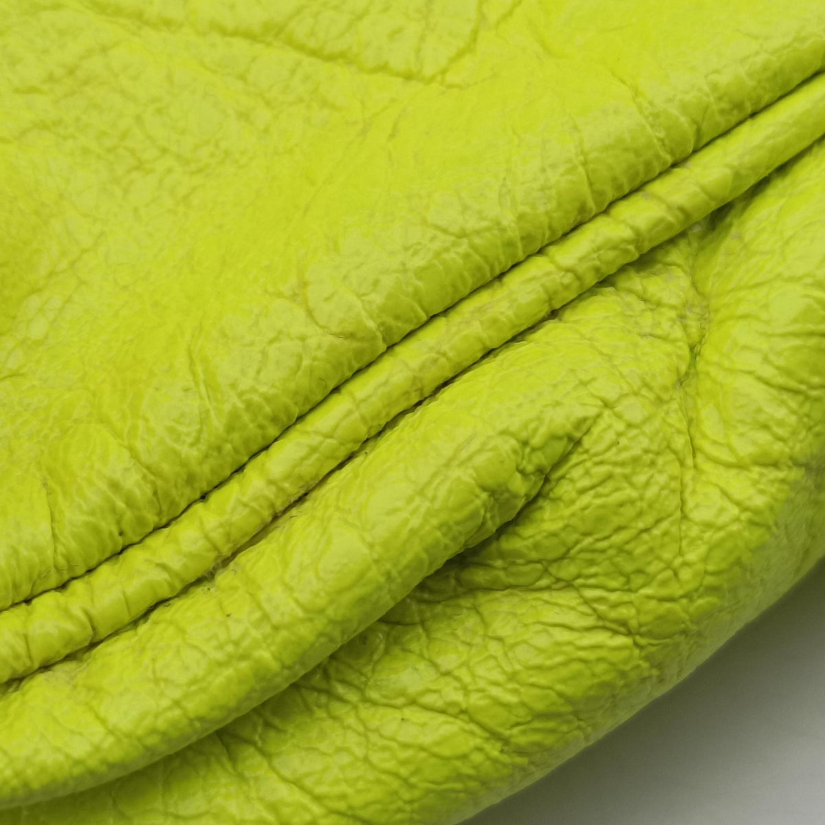 Pre-owned Balenciaga Le Cagole GreenYellow lambskin  shoulderbag | stylenewstar