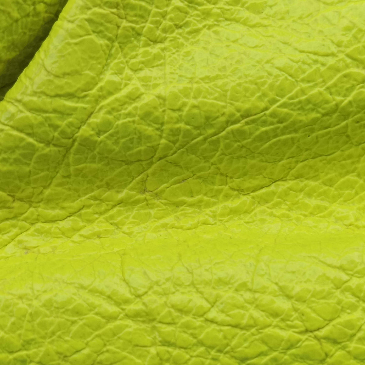 Pre-owned Balenciaga Le Cagole GreenYellow lambskin  shoulderbag | stylenewstar