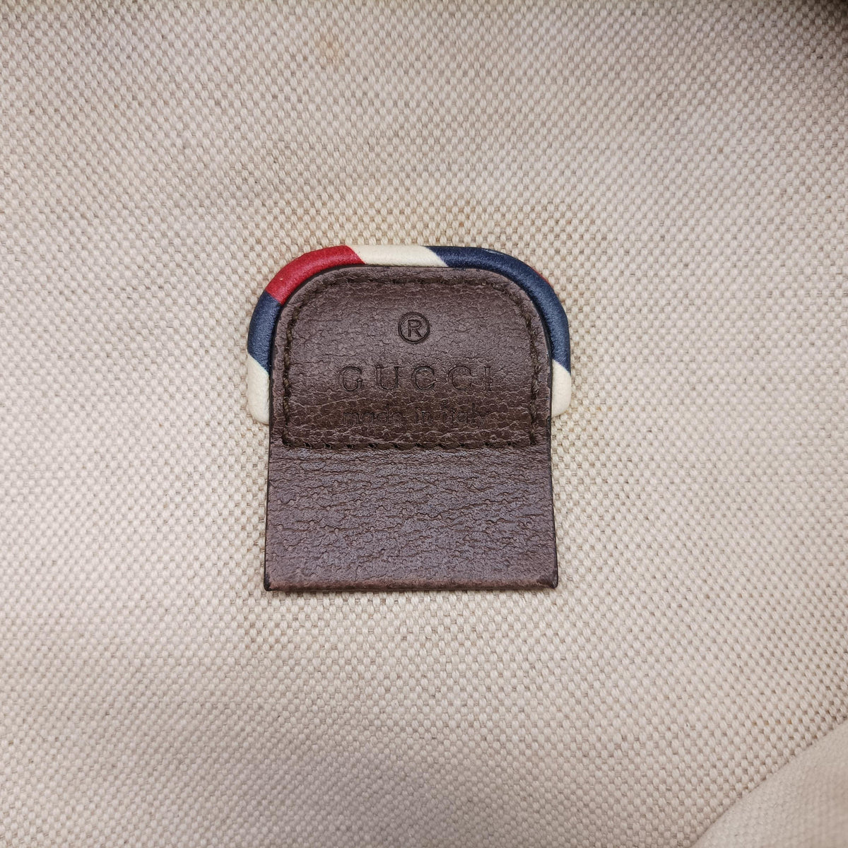 Vintage Gucci GG Supreme Courrier Brown PVC coated canvas 529711 bum bag/waist bag | stylenewstar