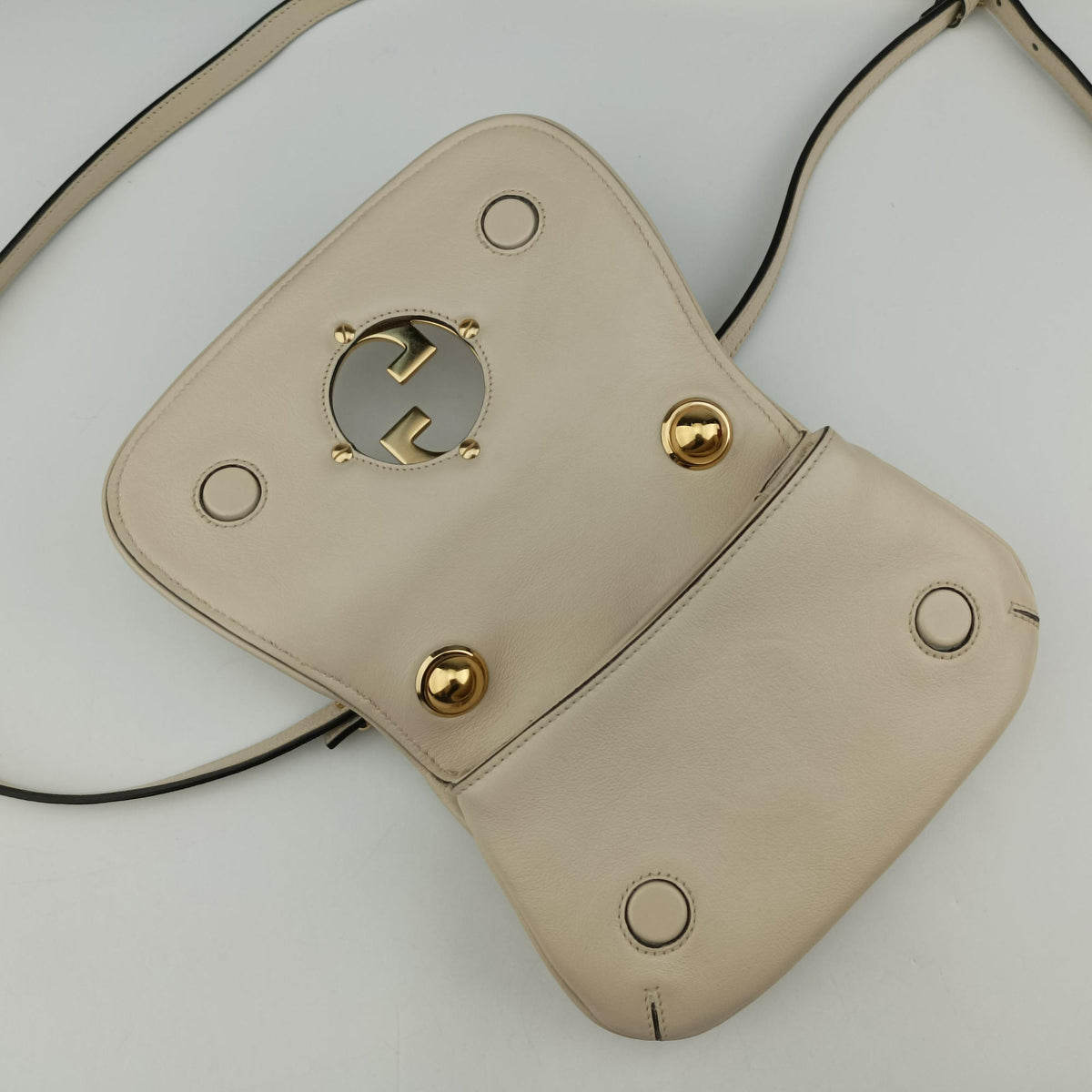 Vintage Gucci Blondie mini White Leather 698643 shoulderbag | stylenewstar