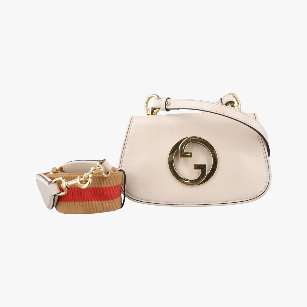 Vintage Gucci Blondie mini White Leather 698643 shoulderbag | stylenewstar