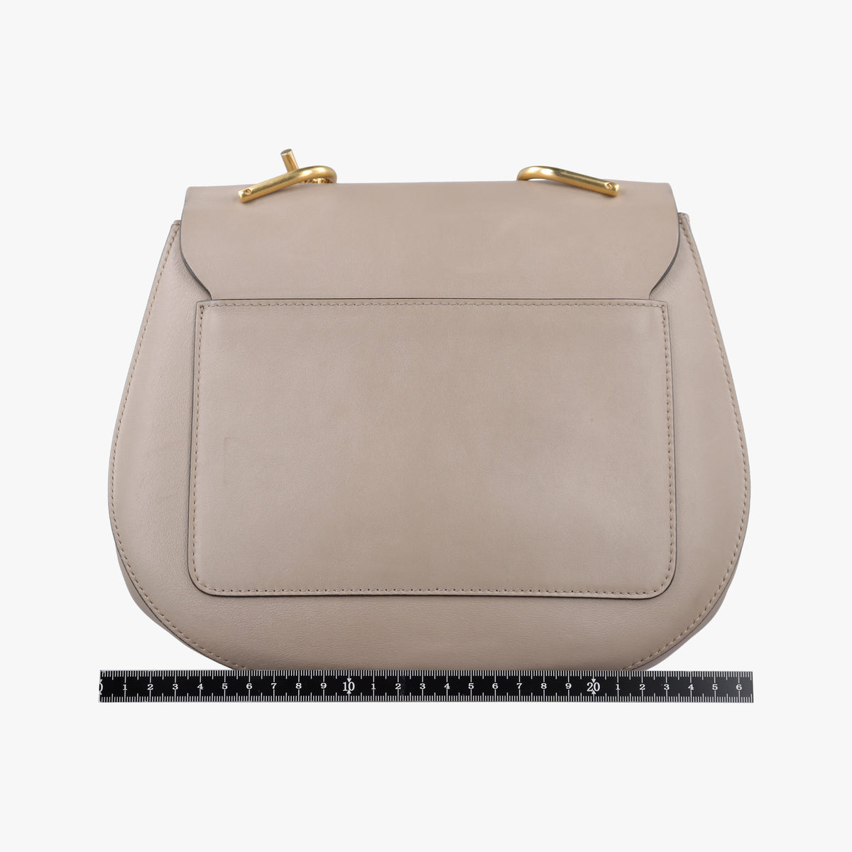 Pre-owned Chloe DREW Grey Leather × suede  shoulderbag | stylenewstar