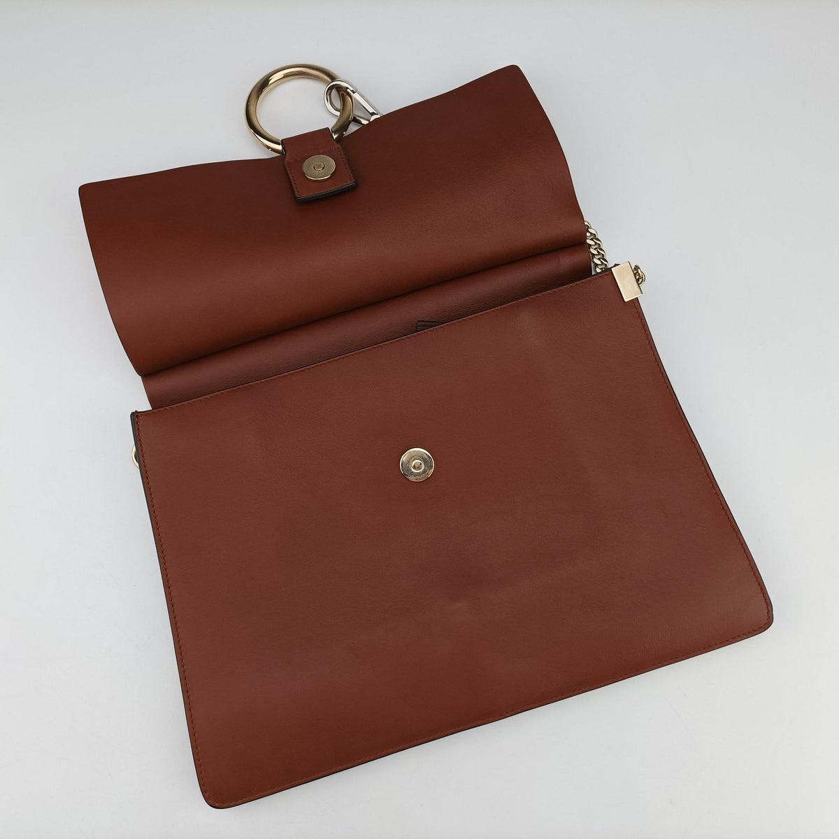 Vintage Chloe FAYE Brown Leather × suede  shoulderbag | stylenewstar