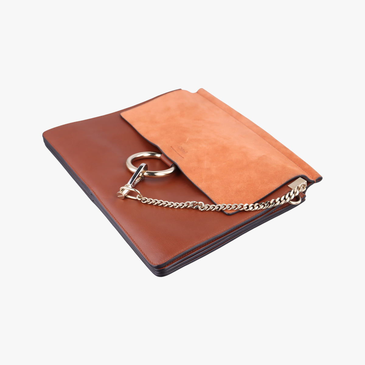 Vintage Chloe FAYE Brown Leather × suede  shoulderbag | stylenewstar