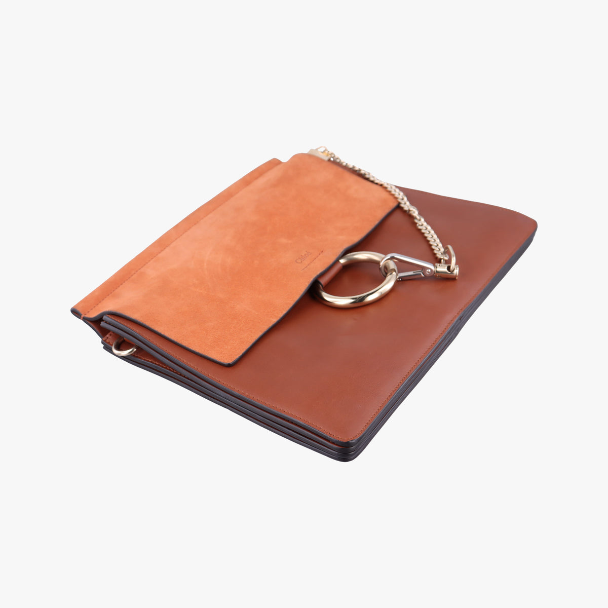 Vintage Chloe FAYE Brown Leather × suede  shoulderbag | stylenewstar