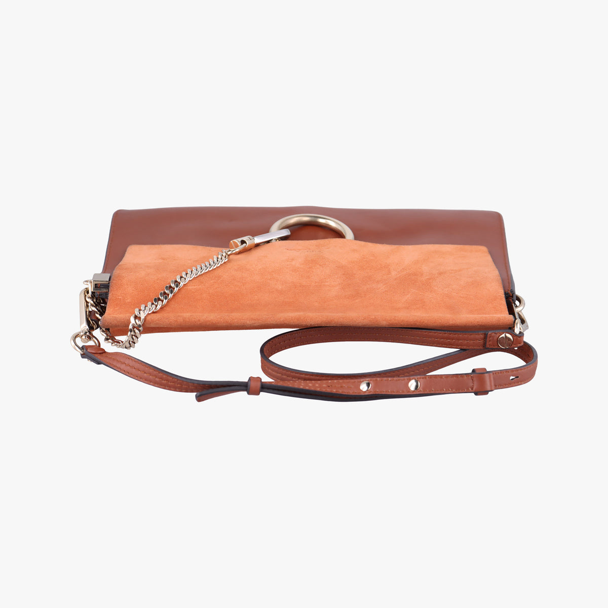 Vintage Chloe FAYE Brown Leather × suede  shoulderbag | stylenewstar