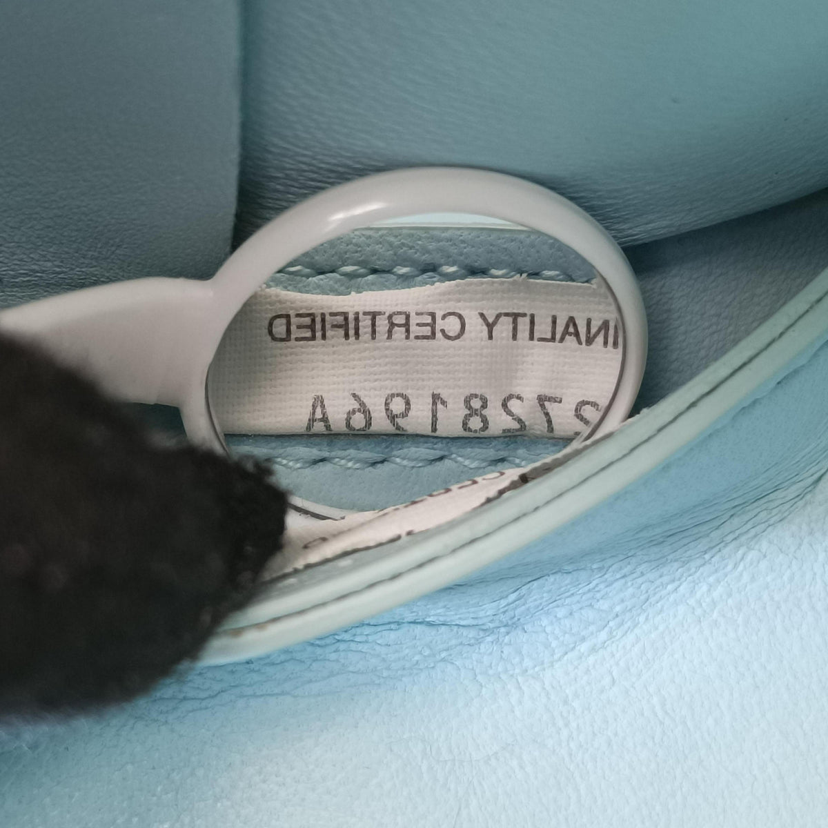 Secondhand Bottega Veneta THE ARCO Tote Blue lambskin  shoulderbag | stylenewstar