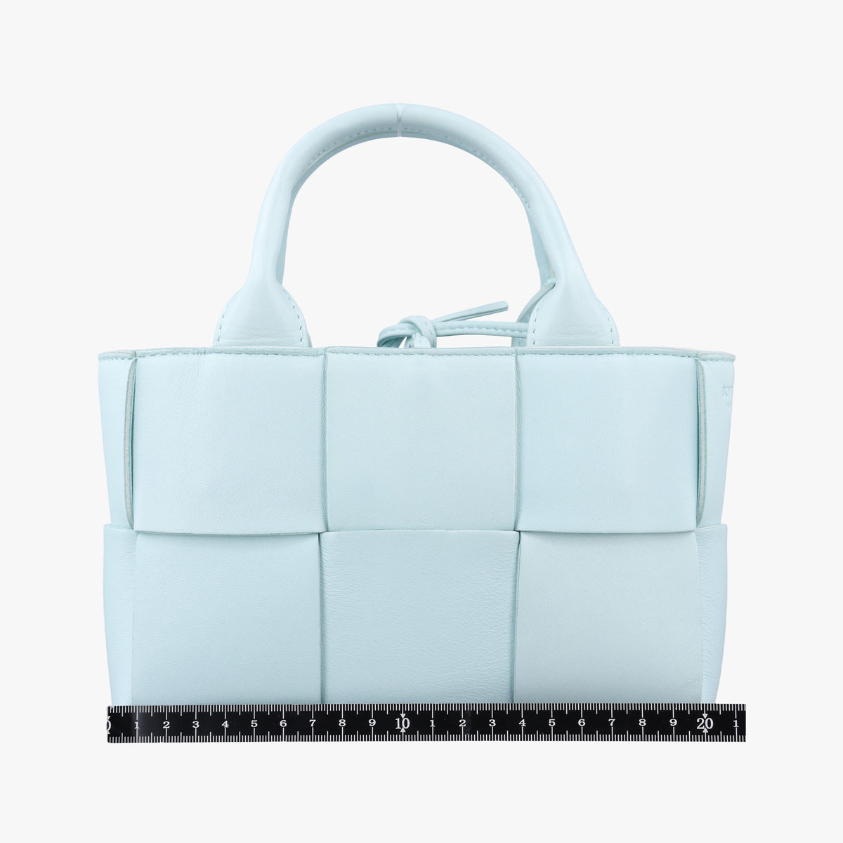 Secondhand Bottega Veneta THE ARCO Tote Blue lambskin  shoulderbag | stylenewstar