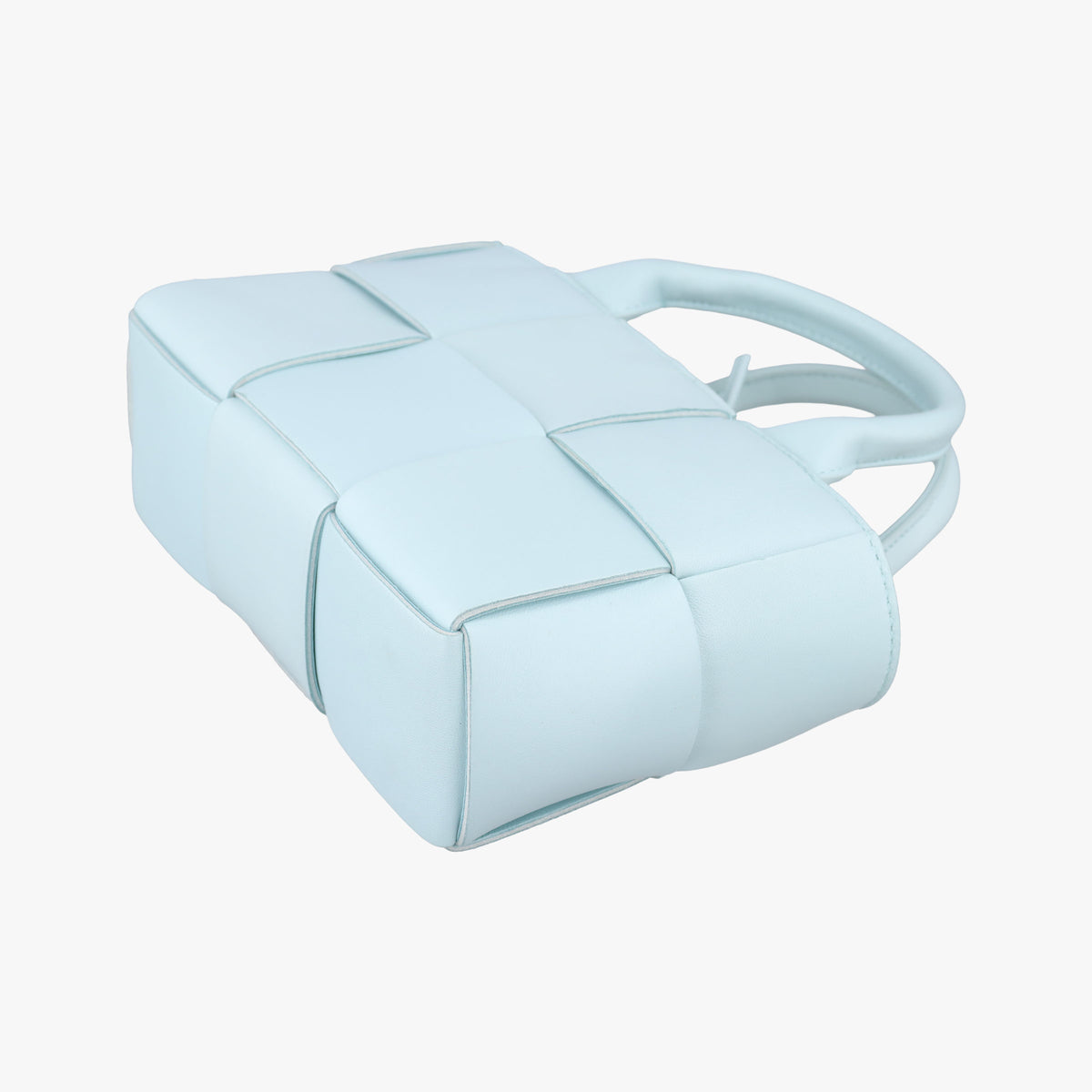 Secondhand Bottega Veneta THE ARCO Tote Blue lambskin  shoulderbag | stylenewstar