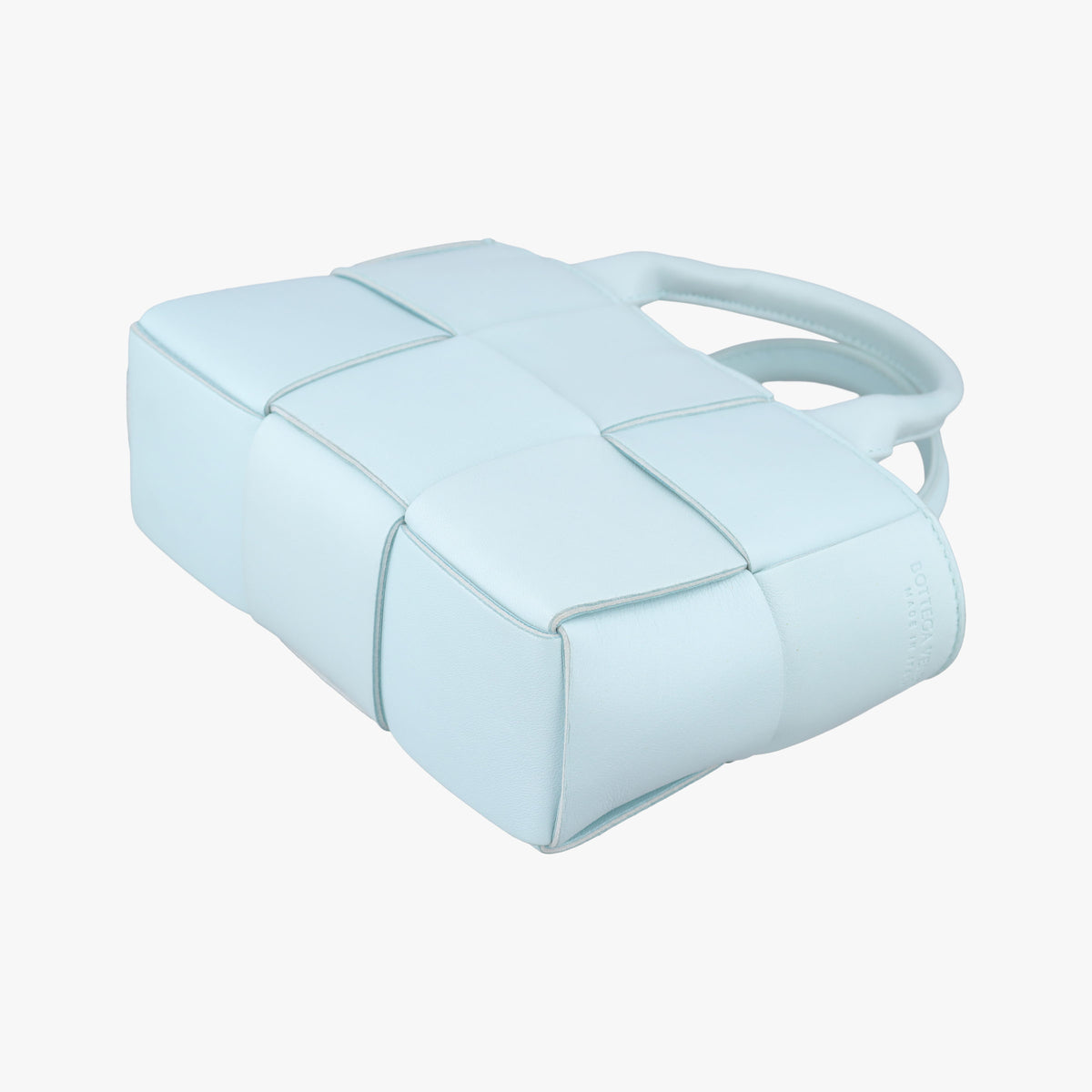 Secondhand Bottega Veneta THE ARCO Tote Blue lambskin  shoulderbag | stylenewstar