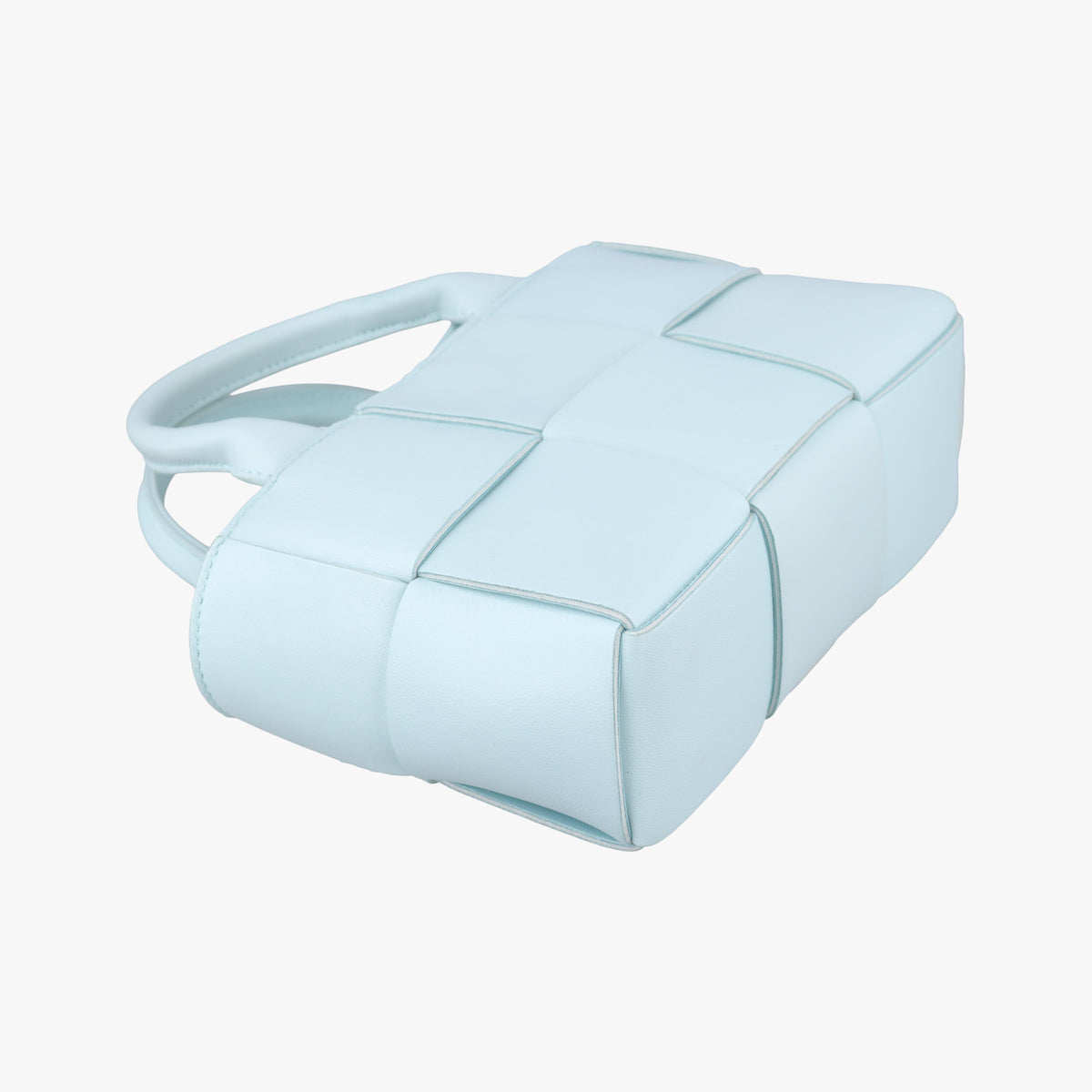 Secondhand Bottega Veneta THE ARCO Tote Blue lambskin  shoulderbag | stylenewstar