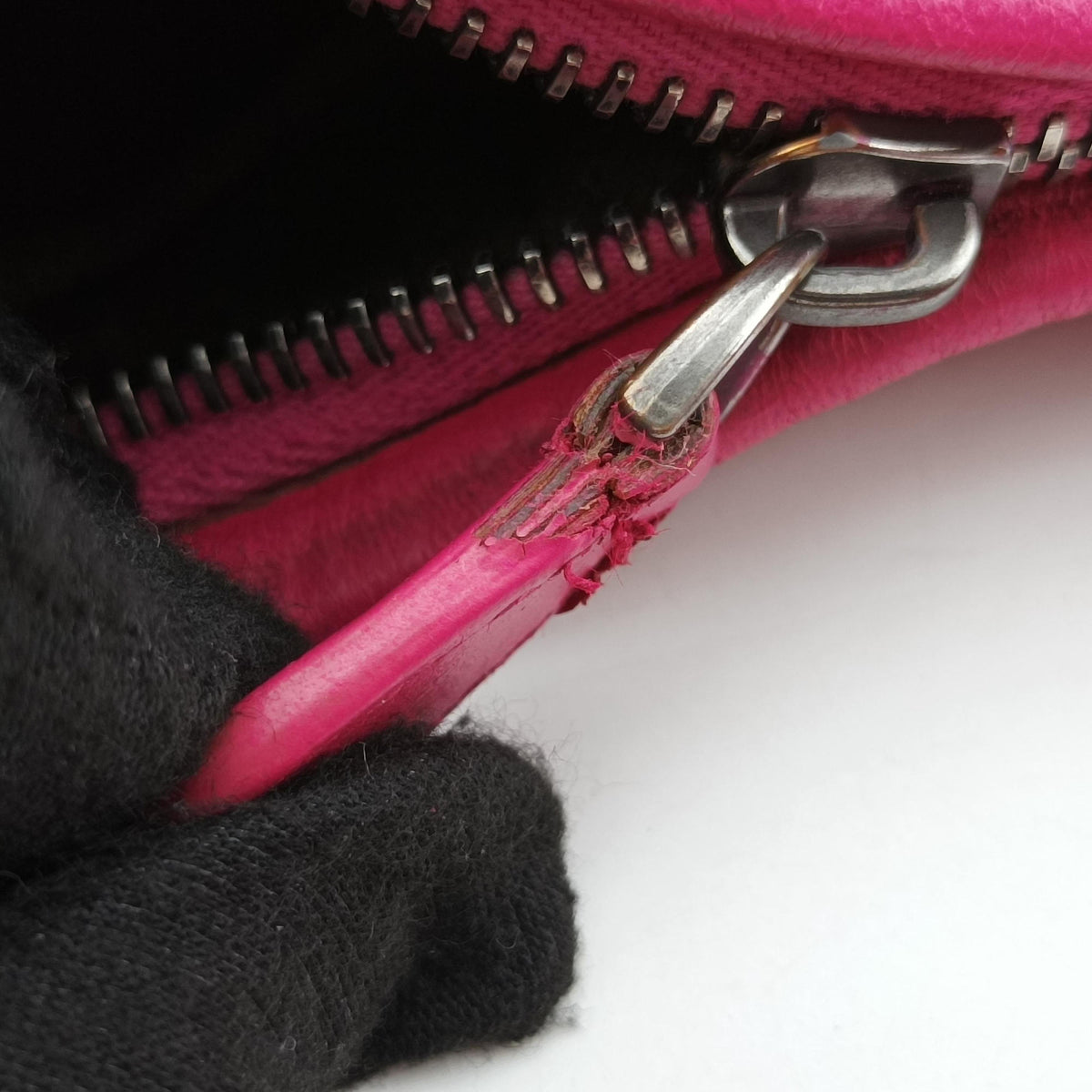 Pre-owned Bottega Veneta Intrecciato Rose lambskin  shoulderbag | stylenewstar