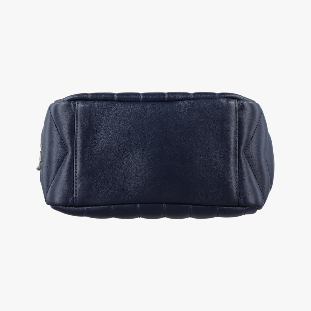 Secondhand Yves Saint Laurent LOULOU Navy Leather 454317 shoulderbag | stylenewstar