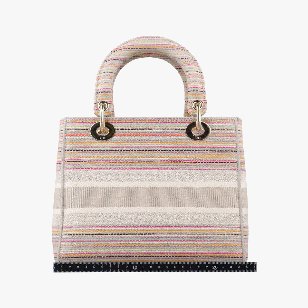 Vintage Christian Dior Lady Dior Multicolor fabric  shoulderbag | stylenewstar