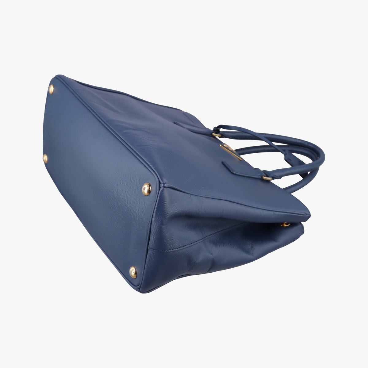 Secondhand Prada Galleria Navy SAFFIANO Leather BN2274 handbag | stylenewstar