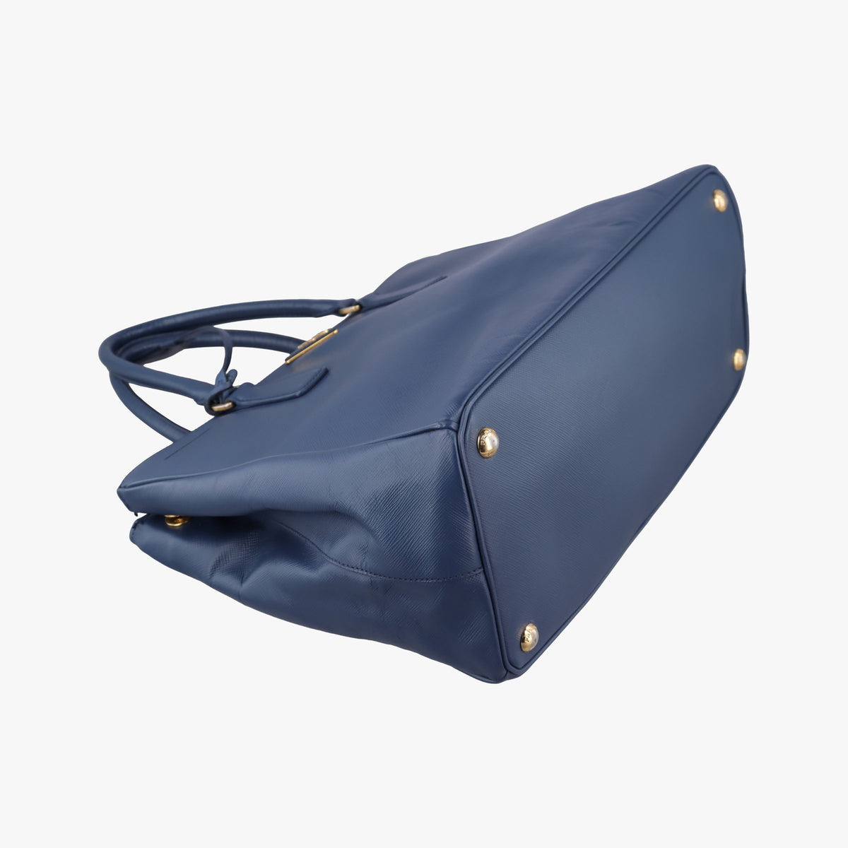 Secondhand Prada Galleria Navy SAFFIANO Leather BN2274 handbag | stylenewstar