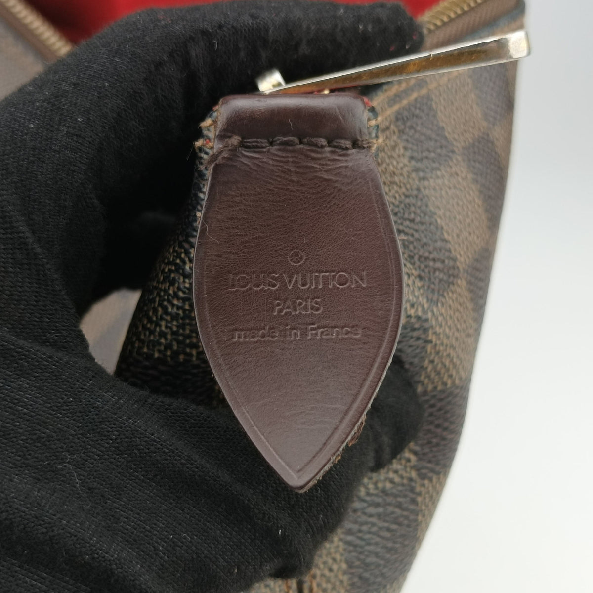 Secondhand Louis Vuitton Saleya MM Ebene Damier canvas N51182 handbag | stylenewstar
